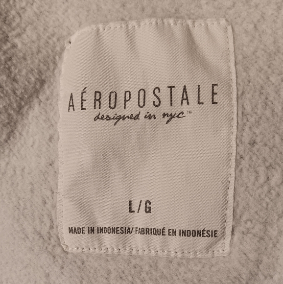 Custom Y2K Aeropostale fur hoodie - Picture 5 of 7